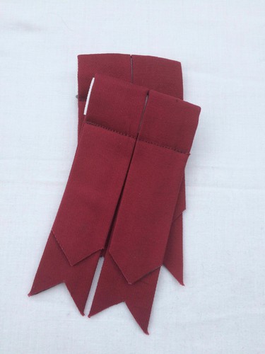 Neu Scottish Kilt Sockenblitze verschiedene Tartans/Kilt Schlauchblitze spitz - Bild 10 von 12