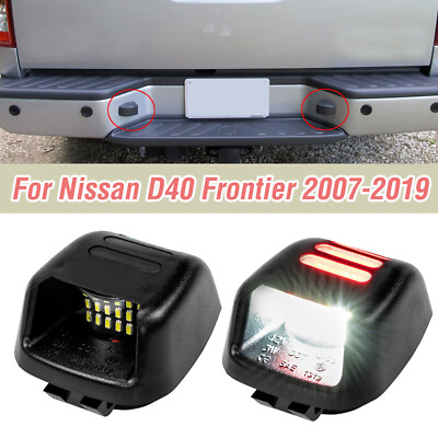2x Kennzeichenbeleuchtung für NISSAN Navara | Frontier| D40 | 2007 - 2019