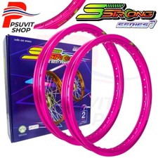 Aluminium Series7 Motorcycle Wheel Rim 140x17 36 Holes Smooth Edge1 Pair Pink Aluminium Series7 Motorcycle Wheel Rim 140x17 36 Holes Smooth Edge1 Pair Pink