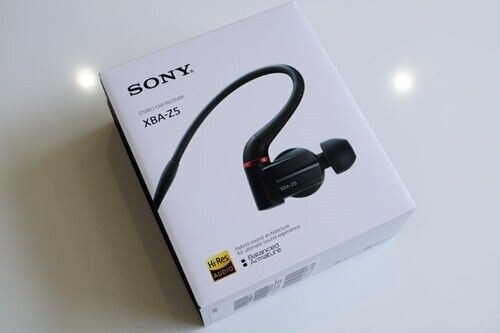 SONY Hi-Res Canal Type Earphone XBA-Z5 Black New in Box From Japan - Picture 1 of 1