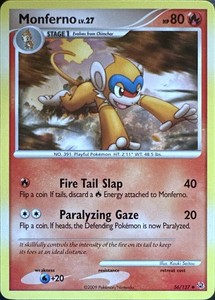 Monferno Pokemon Card | eBay