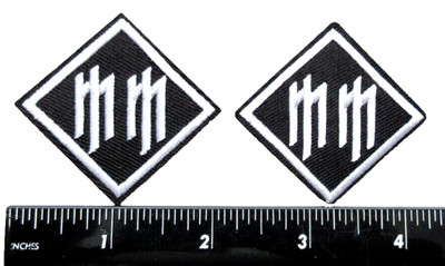  MARILYN MANSON ROCK BAND MUSIC BATTLE JACKET VEST EMBROIDERED IRON ON PATCHES