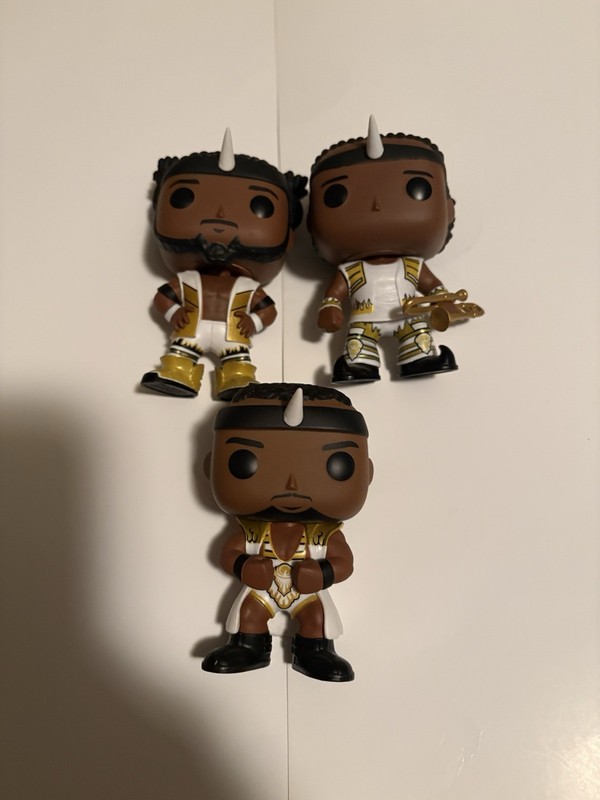 WWE Funko Pop 29 30 31 The New Day Lot Big E Xavier Woods Kofi Kingston Booty O