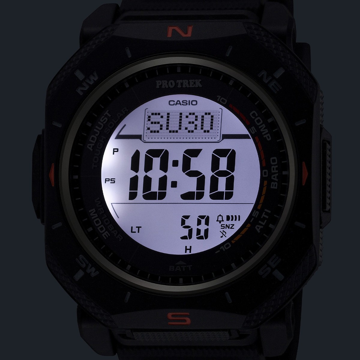 CASIO PRO TREK PRG-69-1JF Climber Line Solar Compass Outdoor