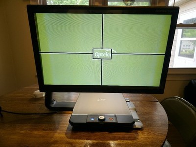 Optelec ClearView+ 24'' Full HD Touchscreen Monitor with Text-to-Speech