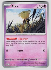 Abra 080/167 Common Twilight Masquerade Pokemon Near Mint