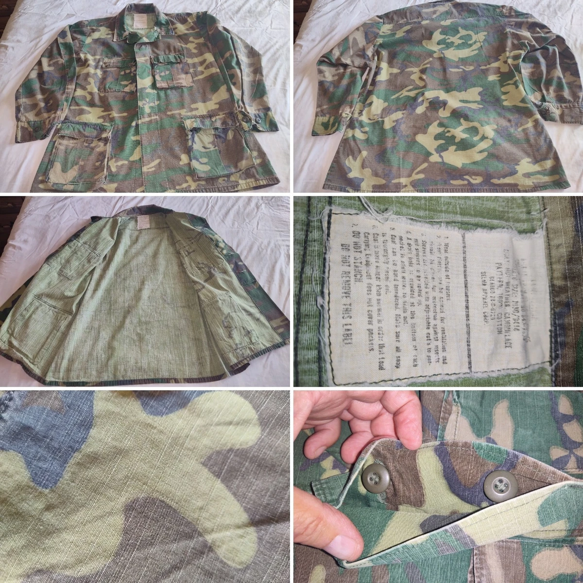 Military Original Coats 1976-1989 for sale | eBay