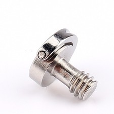 Stainless Steel 1/4inch D Fixing Screw For Camera Tripod Quick Release