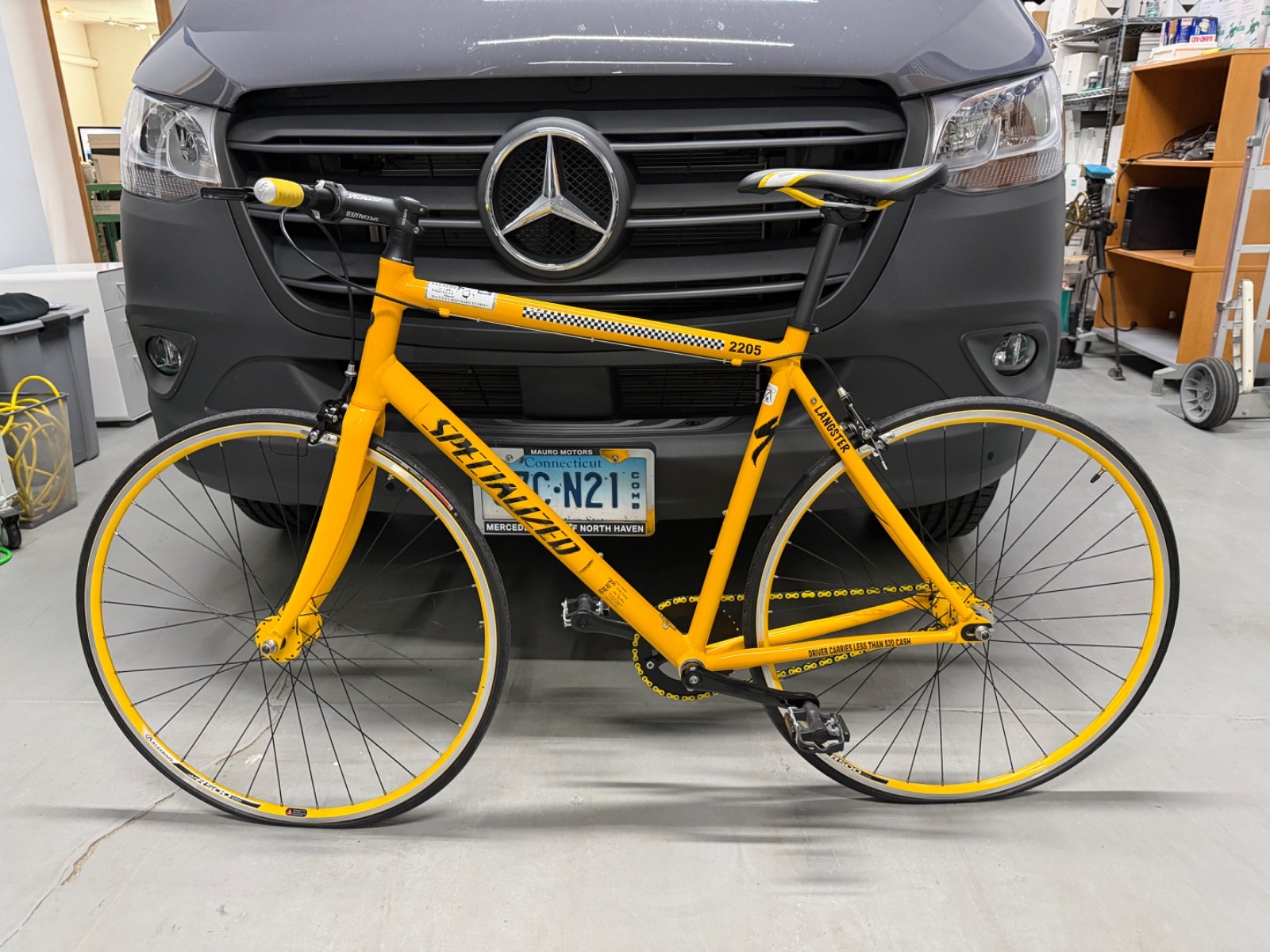 Specialized Langster New York Taxi Bike, Collectors Item