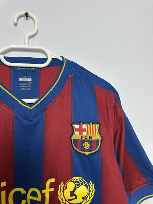 BARCELONA 2009 2010 HOME FOOTBALL SHIRT SOCCER JERSEY NIKE 343808