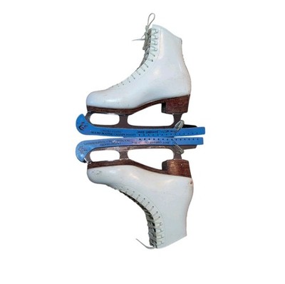 Vintage SP-TERI figure skates with Sheffield England blades Size 6A
