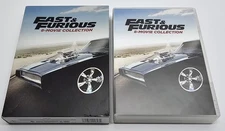 Fast & Furious 8-Movie Collection DVD 2017 With Bonus Disc Near Mint Discs