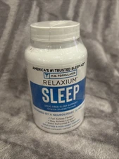 Relaxium Sleep Aid 60 Vegan Capsules Drug-Free Sleep Support New Sealed