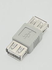 USB 2.0 Slim Gender Change F-F Type-A Female-Female Adapter Coupler