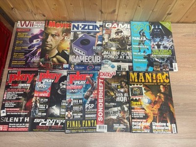 10 Retro Gaming Magazine PlayZone Play3 N-Zone WiiMag Maniac Konvolut