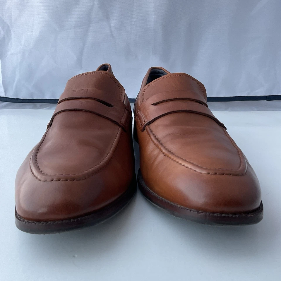 Cole Haan C29038 Grand 360 Warner Grand Penny Loafer British Tan Men's Size 12 M - Image 3 of 4