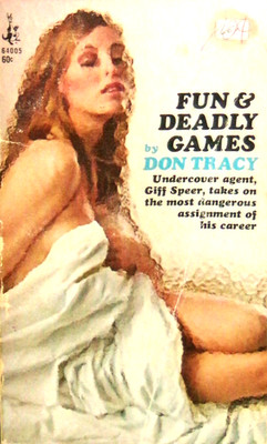 Fun and Deadly Games by Don Tracy, 1968, Pocket 64005, 1st, PBO, VG