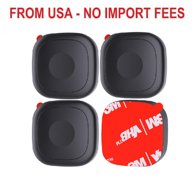4 Pack Adhesive Mount for Life360 Tile Mate Bluetooth Tracker, Silicone Waterpro
