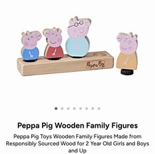Peppa Pig: Peppa Pig Wooden Family Play Set