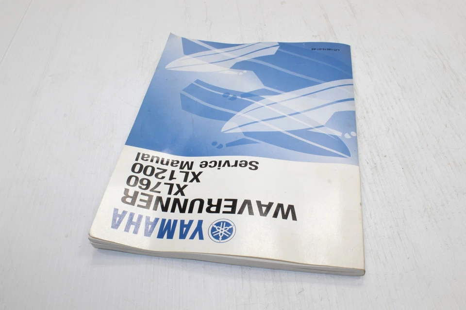 Yamaha Waverunner XL760 XL1200 2000 OEM MANUAL DE SERVICIO LIBRO ILUMINADO-18616-01-88 Foto 3 de 4
