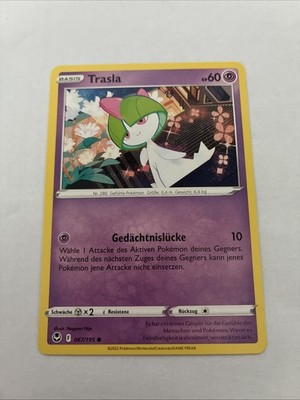 Pokémonkarte Trasla 067/195 Silberne Sturmwinde Original