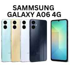 Samsung Galaxy A06 128GB 4G Unlocked Android Smartphone Brand New All Colours