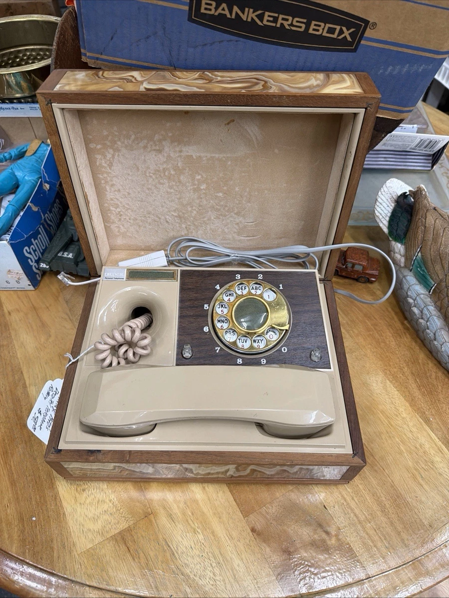 Vintage Phone Wood Box for sale | eBay