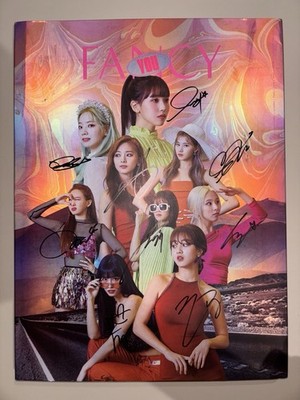 TWICE [FANCY YOU] All Member Autographed Signed Album | eBay