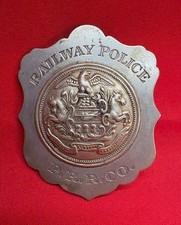 Antique Railway Police Badge Pennsylvania Railroad Co