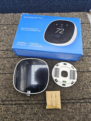 #ad Ecobee EB STATE7P 01 Smart Thermostat Lite Pro LCD Touchscreen 24V AC 500mA $99.99