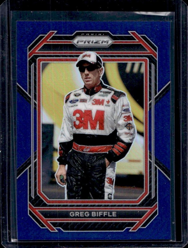 2023 Panini Prizm Greg Biffle Blue #/499