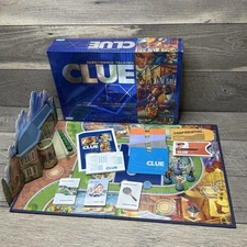 CLUE FX Electronic 3D Talking BOARD GAME Deluxe Mystery 100% Complete WORKS 2003