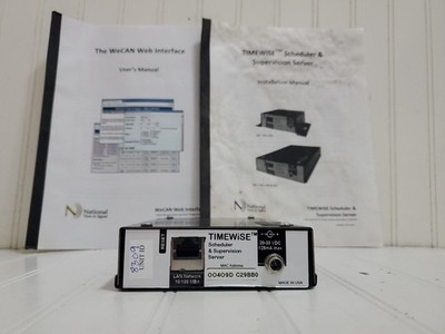 TimeWise Scheduler & Signal Supervision Server National Time & Signal MCTWLANRWT