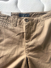 Banana Republic Men s Beige Cotton Chino Shorts Solid Button, Pockets