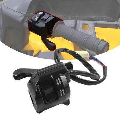 707000595 Throttle Lever Handle Assembly w/ 4x4 Switch with Can-Am Outlander ...