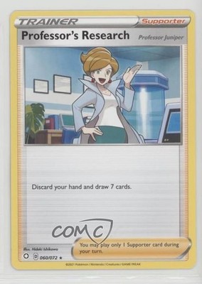 Professor's Research Pokémon Sword & Shield Shining Fates #060