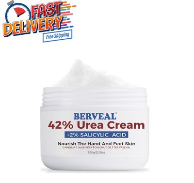 OUKEYA Urea Cream 40% For Cracked Feet & Hands Moisturizer Repair Cream 5.29oz 