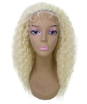Deja Curly Glamour 24 Zoll lang 13x6 LUXLUXE Perücke, hitzebeständige Fasern