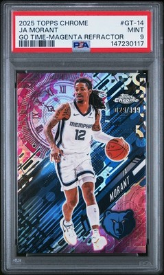 2025-26 Topps Chrome - Go Time Ja Morant #GT-14 Magenta Refractor