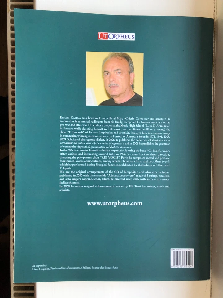 Ernani Catena: 23 Souvernirs for String Quintet - Orpheus Score and Parts - Image 3 of 4