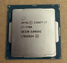 Intel Core i7-7700 SR338 3.60GHz CPU Prozesso...