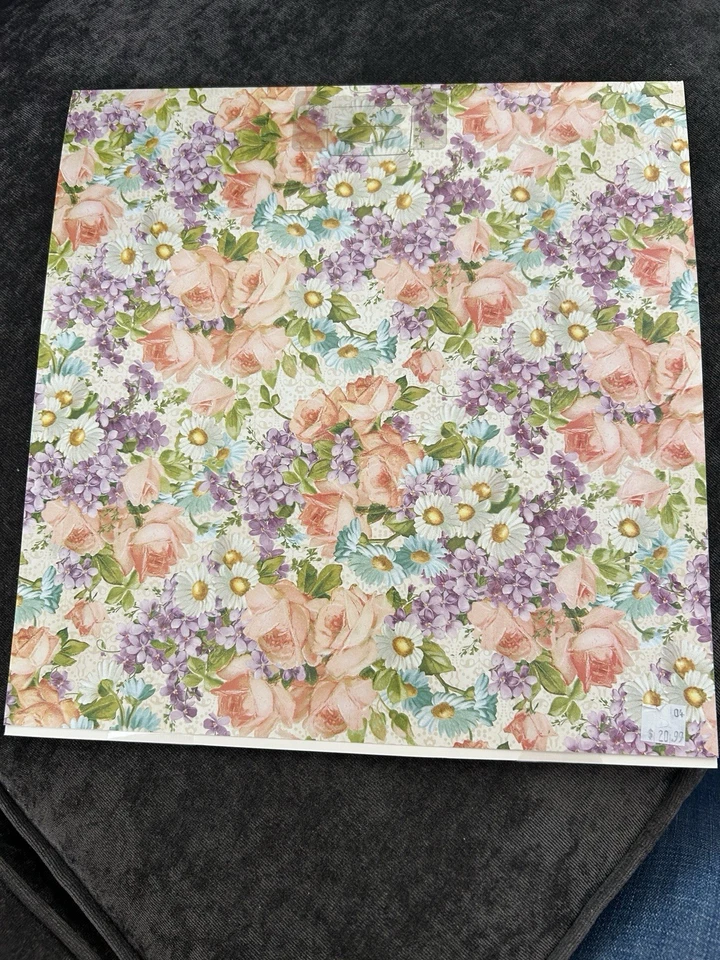 Almohadilla de papel gráfica 45 Sweet Sentiment etiquetas y bolsillos de aglomerado y 2 hojas xtr Foto 2 de 4