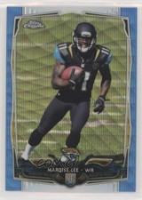 2014 Topps Chrome Blue Wave Refractor Marqise Lee #126 fm0