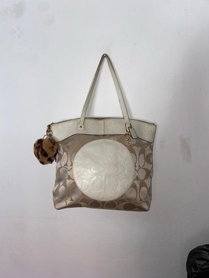 Coach Sac Soho Madison Lynn Signature Hobo Satchel Tote Shopper Bag Handtasche