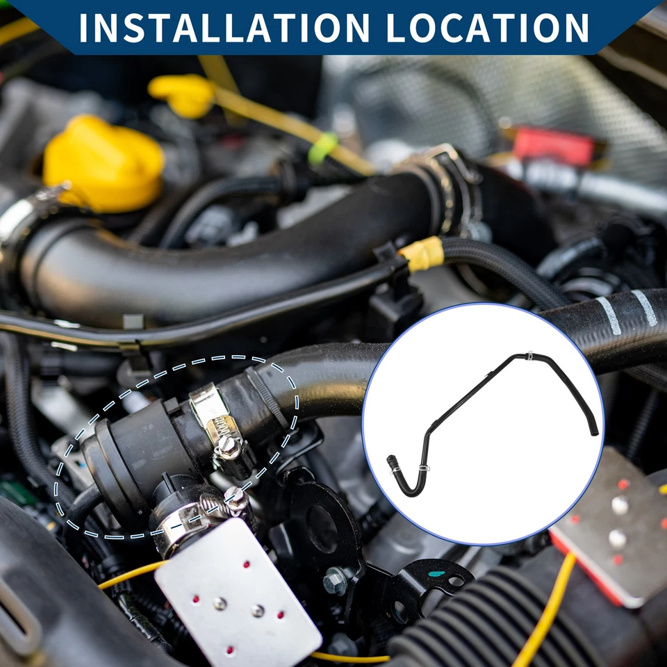 Conjunto de manguera de calefacción de climatización de motor de coche para Ford F-250 Super Duty 2003-2007 Foto 2 de 4