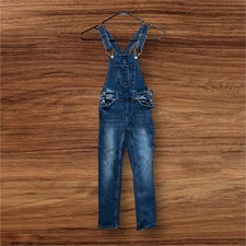 Silver Jeans Nisha Denim Bib Overalls Girls Size 6x