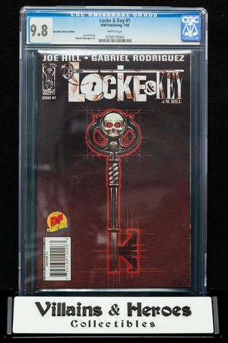 Locke & Key #1 ~ CGC 9.8 ~ Dynamic Forces edition ~ IDW Publishing (2008)