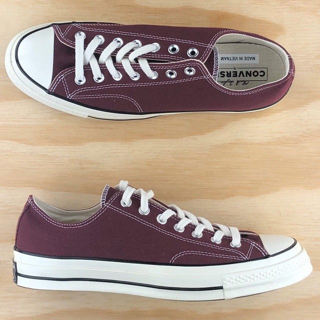 converse chuck 70 dark burgundy