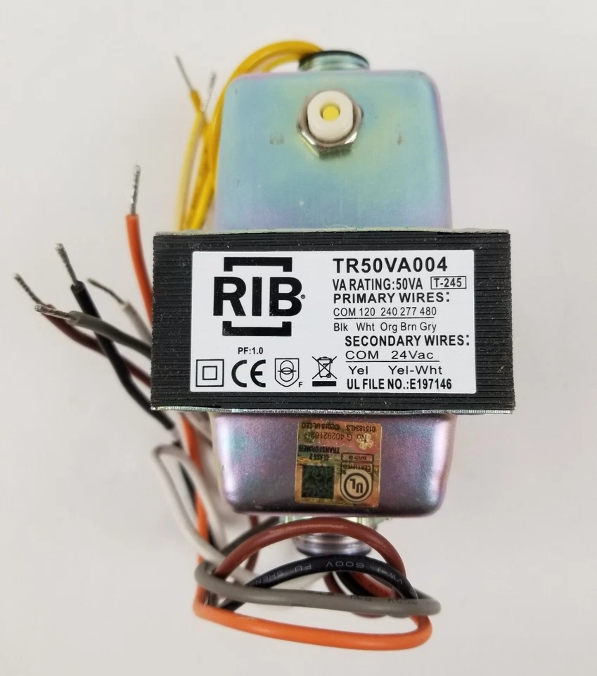 Functional Devices TR50VA004 Transformer 50Va 50/60Hz 120Pri to 24Vac Sec NEW - Image 2 of 4