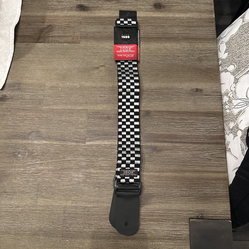 IBOX 2" Classic Vintage Checkered Guitar / Bass Strap - Bild 3 von 8